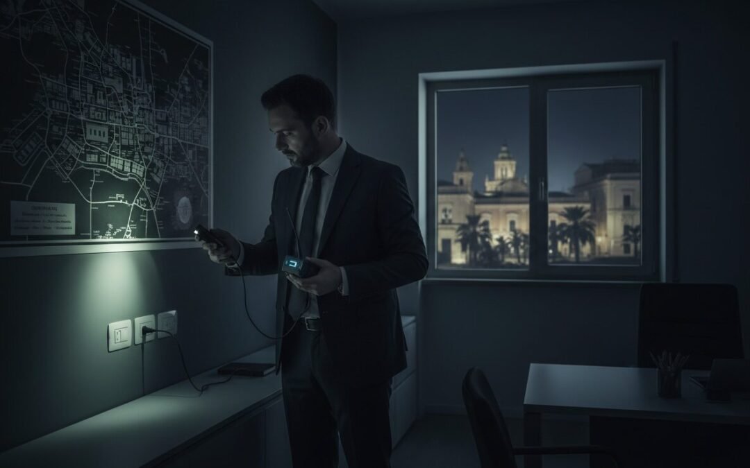 Bonifiche ambientali da microspie a Conversano per proteggere casa e ufficio